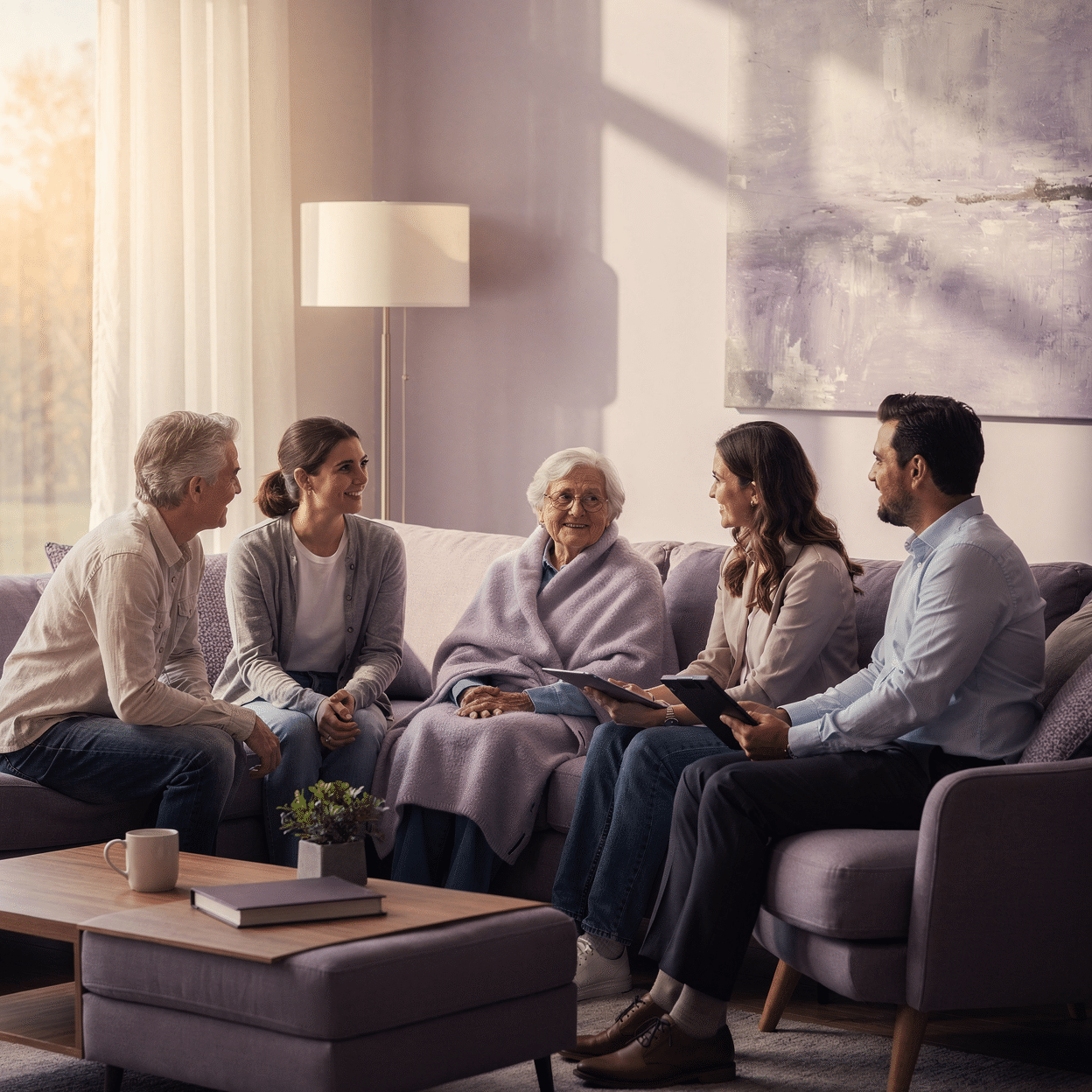 Productlijnen zorg innovatie - woonkamer gesprek