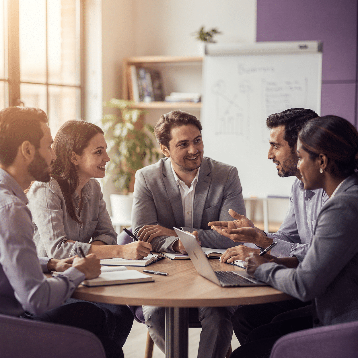 Zorgteam bespreekt verandering in de zorg aanpak met ZIN-AI